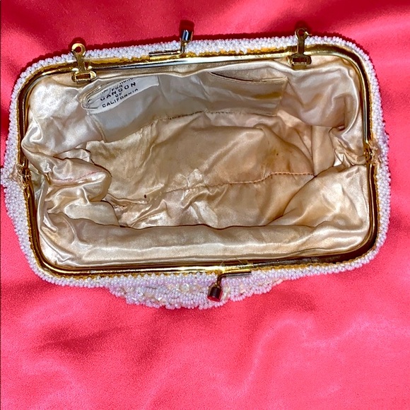 Evening clutch with sequins and pearls - Picture 5 of 6